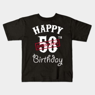 Happy 58th Quarantined Birthday Kids T-Shirt